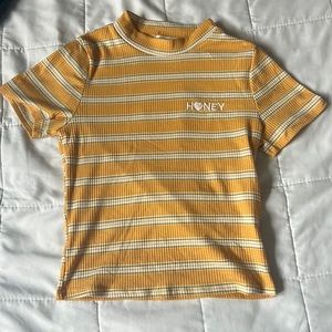 stripped t-shirt